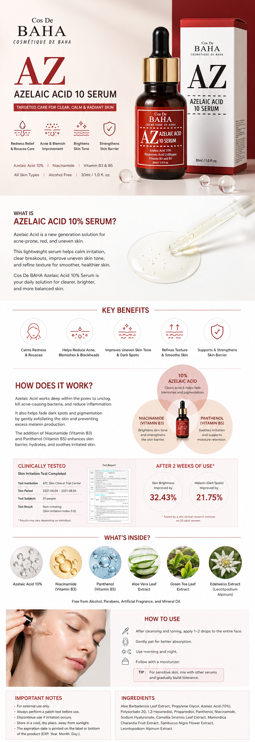 Azelaic Acid Serum (AZ) details